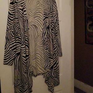 Animal print Long cardigan